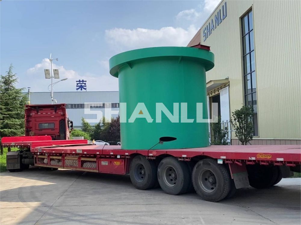 广西客户SF-3000型号水力分级机发货现场